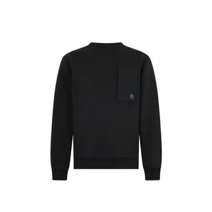 [新年限定]MOOSE KNUCKLES 男士LOGO经典休闲套头卫衣