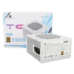 利民TR-TG650S-W 金牌白色电源650W/750W/850W 直出白扁线ATX电源