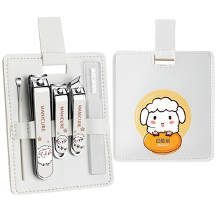 指甲剪指甲刀套装家用女生可爱风指甲钳单个原装大号修甲专用工具