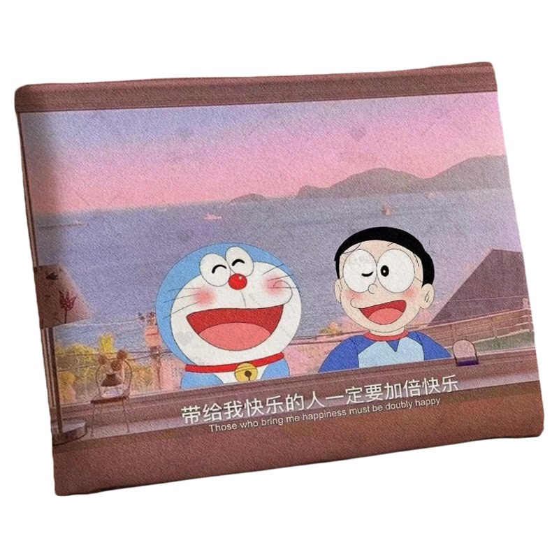 哆啦A梦记忆棉可拆洗防滑椅垫