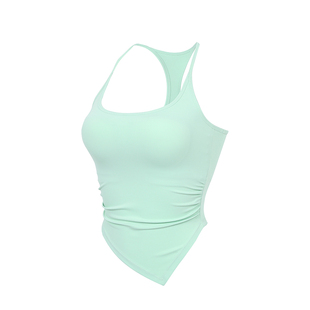 annerun吊带背心女带胸垫外穿运动内衣防震聚拢美背文胸瑜伽服潮