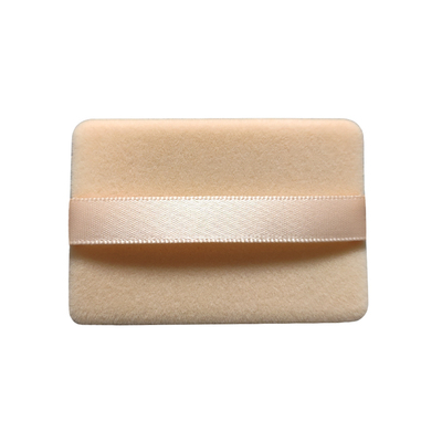 定妆粉饼方形植绒粉扑