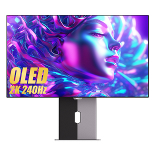 HKC惠科27英寸2K240HZ电竞4K显示器OLED自发光电脑360屏幕OG27QK