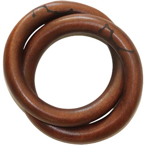 真雷击木道家乾坤圈法器阴阳环雷击枣木桃木一体成型镯子一整木料