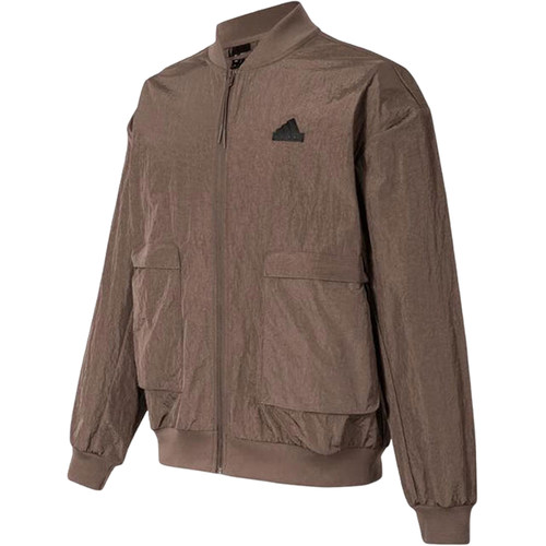 Adidas/阿迪达斯官方正品新款男士拉链复古宽松夹克外套IY1503