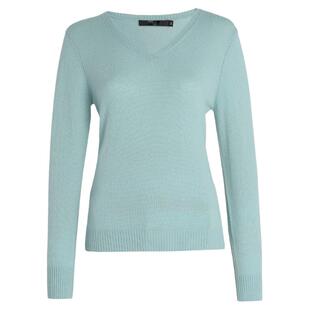 提升气质~随心百搭！V领羊绒衫女纯羊绒毛衣套头针织打底衫秋冬