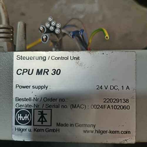 （请询价）德国诺希德Hilger u.Kern控制器。MR30 CPU