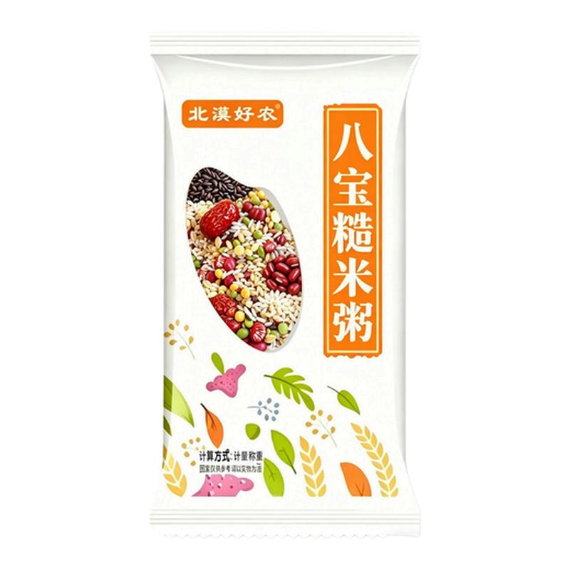 八宝糙米粗粮粥五谷杂粮免搭配软糯膳食混合谷物早餐易熬煮代餐粥