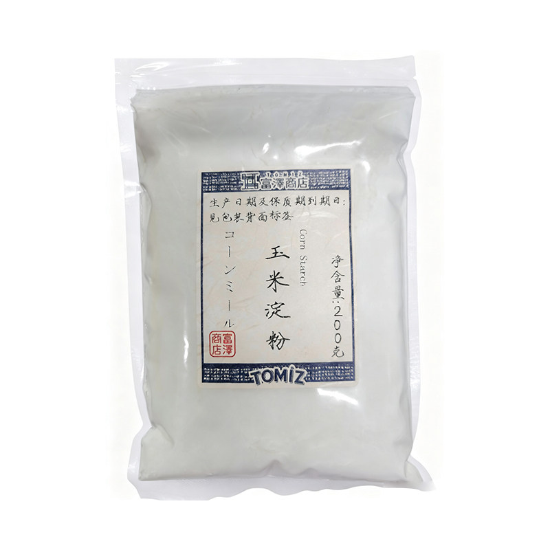 TOMIZ富泽商店玉米淀粉200g烘焙材料勾芡雪媚娘煎炸裹粉食用级