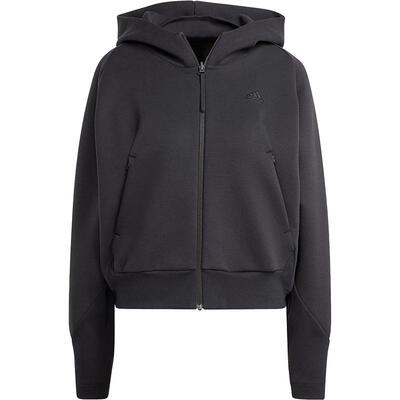 Adidas/阿迪达斯女子针织连帽夹克外套IN5128