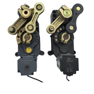 空降闸电机/广告道闸直流DC24V电机一体机/栏杆电机总成/道闸配件