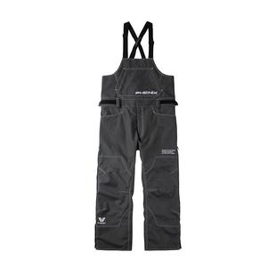 phenix菲尼克斯SP27男女款单板滑雪裤宽松版牛仔背带裤户外休闲