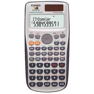 Casio/卡西欧fx-50F II函数工程计算器学生辅助计算机双电源包邮
