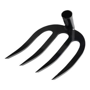 【全钢一体】农用钉耙花园种菜翻土松土农用四齿开荒翻地锄头工具