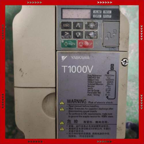 【问价】安川T1000V变频器CIMR-TB4V0004BBA测试好