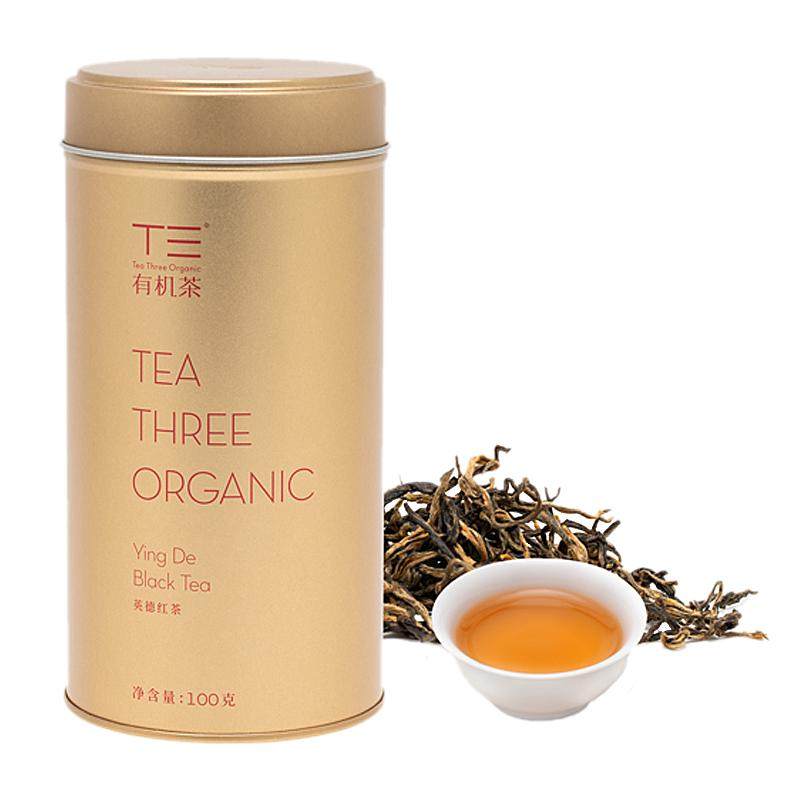 T三免洗有机耐泡高香红茶叶英红九号伴手茶礼罐装口粮茶 顺丰快递