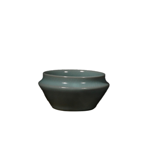 清凉寺汝瓷 仿古釉主人杯 手工天青色汝窑单杯品茗杯开片汝瓷茶杯