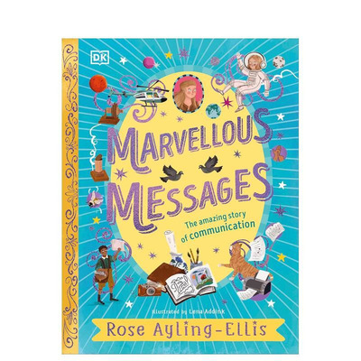 【现货】奇妙的信息 Marvellous Messages 英文儿童插画故事科普绘本 英语进口童书 DK Children