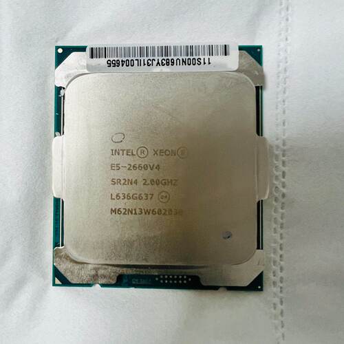 询e5-2660V4 正式版 14核28线程 交单成色 通道全