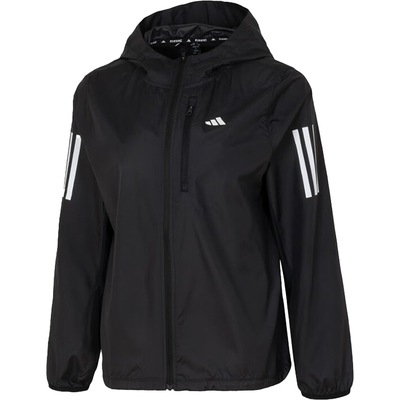 Adidas/阿迪达斯正品2024新款女士梭织连帽夹克外套IN1576