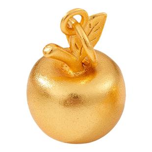 古法沙金福祥字福袋铃铛葫芦苹果吊坠diy手链手绳项链编绳挂件