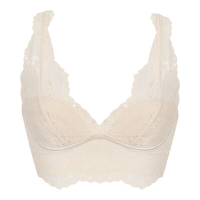 性感背心式无痕蕾丝内衣文胸