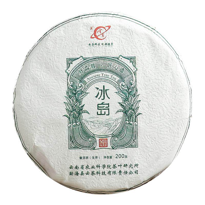 云茶科技2021云南普洱茶生茶冰岛