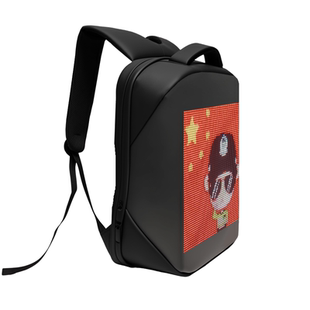 【2月6日停发】双肩背包全彩LED屏幕可更改图像广告背包带屏幕