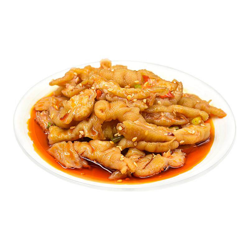 益旺九味凤爪280g酒店餐饮特色凉菜去骨脱骨鸡爪熟食KTV小吃鸡脚