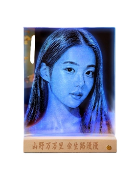 手工锤子玻璃画定制高档生日礼物