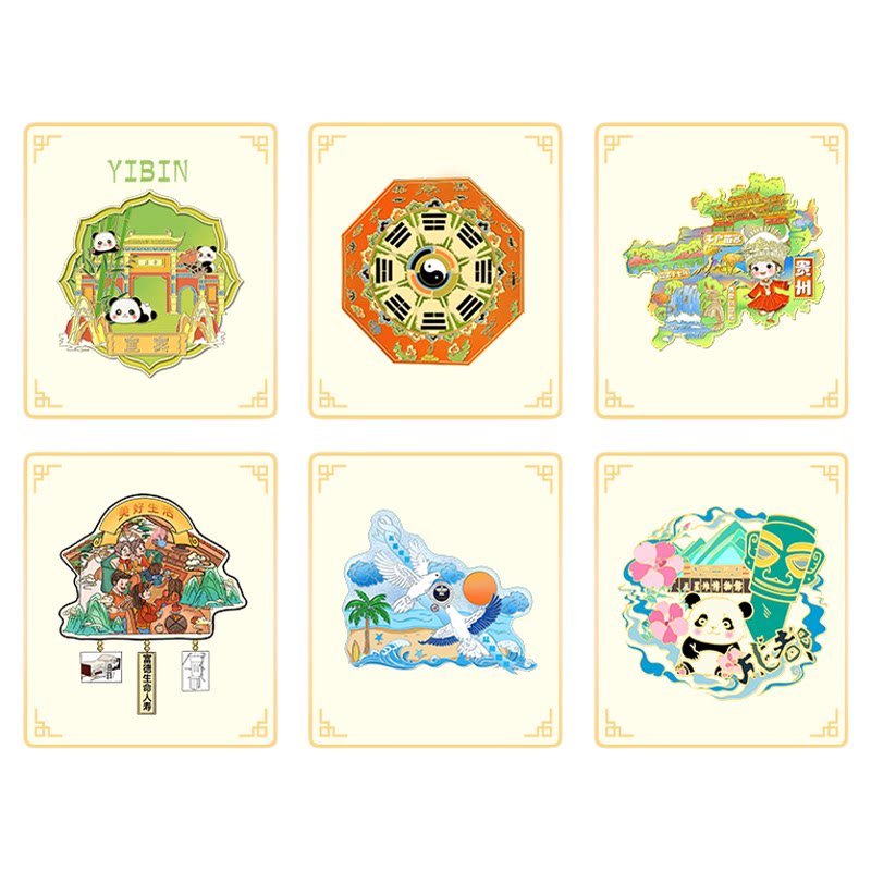 文创冰箱贴设计原创定制手绘人像转插画形象IP卡通冰淇淋包装设计