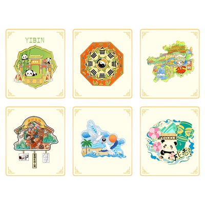 冰箱贴设计IP文创卡通