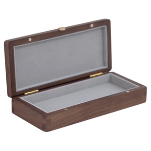 小金条收纳盒10g5g专用金饰银条收藏防尘防氧化实木长条小克重金