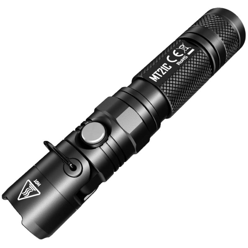 奈特科尔MT21C超亮磁吸拐角筒LED手电筒L型工作灯18650可拆卸电池