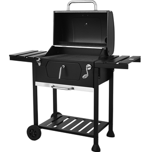 诺歌花园庭院烧烤炉美式BBQ焖烤家用烤肉炉烧烤架户外别墅碳烤炉