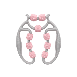 瘦腿神器环形夹腿部按摩器瑜伽滚轮按摩狼牙棒泡沫轴瘦大小腿肌肉