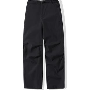 [迪丽热巴同款]骆驼户外冲锋裤女防水防风裤春季薄绒保暖登山裤男