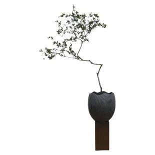 海虹雅林仿真绿植中古高端轻奢装饰摆件假树海岛春花植物室内落地