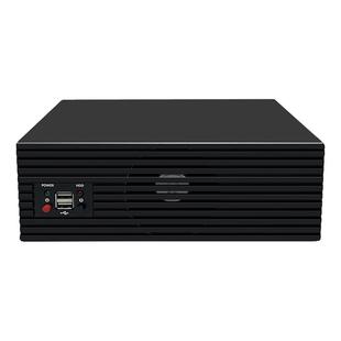 工业迷你小机箱铝面板itx机箱散热nas机箱铝mini电脑主机箱小型