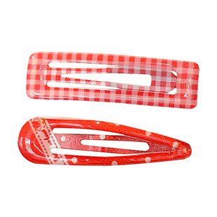 宝宝可爱碎发bb夹儿童彩色侧边刘海夹女孩甜美简约发夹后脑勺发卡