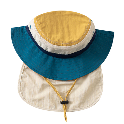 儿童渔夫帽春夏季速干薄款遮阳帽