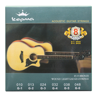 kepma卡普马民谣一套吉他琴弦