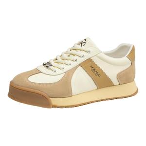 Aokang奥康春秋季新款时尚休闲鞋男拼色软底百搭流行德训鞋