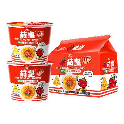 统一茄皇番茄肉酱拌面126g五合一