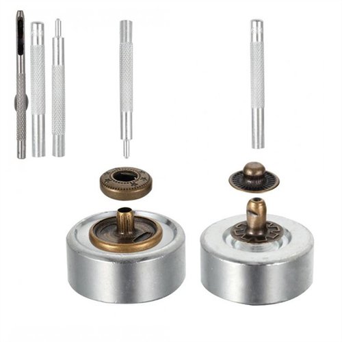 180套12.5MM金属铜四合带服饰扣紧固件皮革按扣扣子跨境工具货源