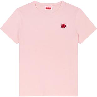 KENZO女士BOKE海棠花系列短袖T恤新年