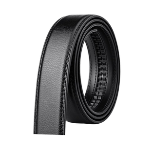 卡帝乐鳄鱼男士皮带无头带身不带头皮带真皮自动扣腰带纯牛皮商务