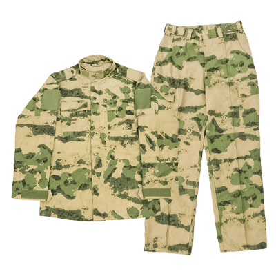 冷战时代废墟迷彩作战服