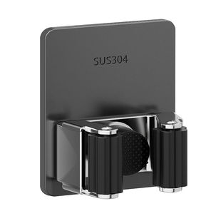 拖把挂钩免打孔不锈钢挂架挂拖把卫生间扫把拖布夹卡扣收纳神器