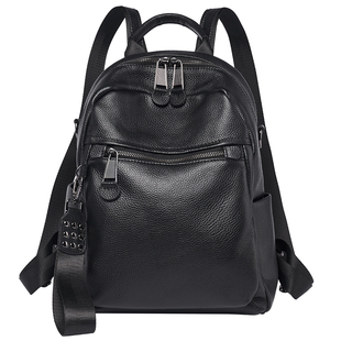 奥康双肩包轻便通勤背包2026新款电脑包大容量真皮书包女式旅行包